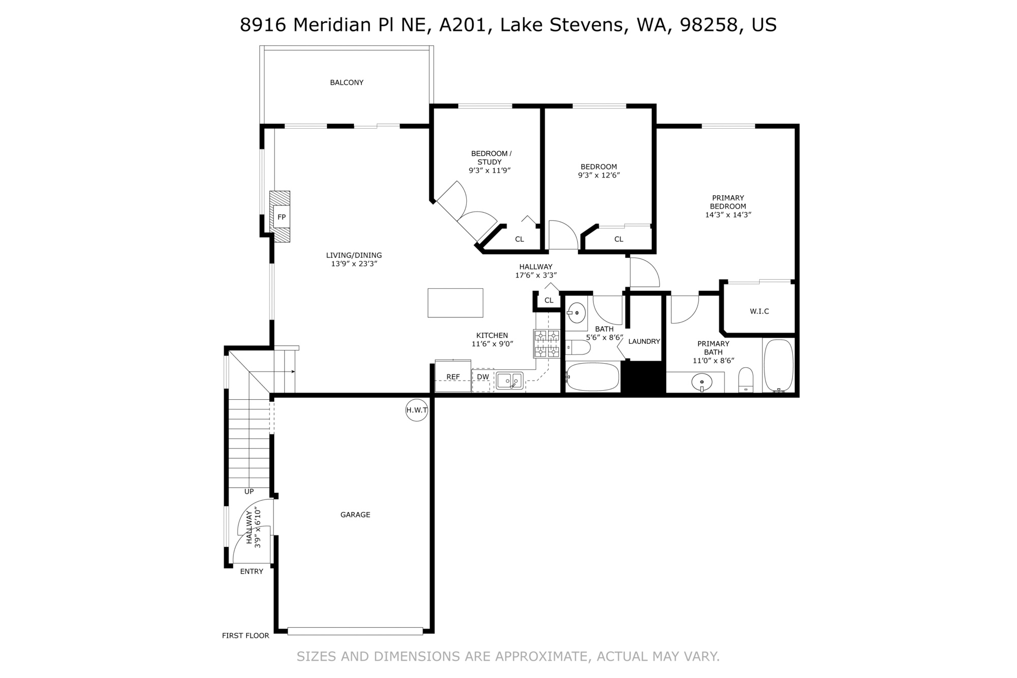 8916 Meridian Pl NE Unit A201, Lake Stevens